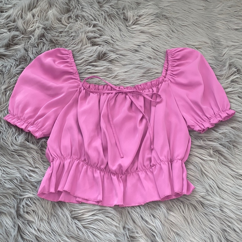 Pink top
